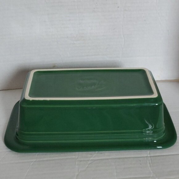 Fiestaware Fiesta CERAMIC Loaf Pan Baking Bakeware Bake Baker Dish Jade Green - Picture 13 of 16